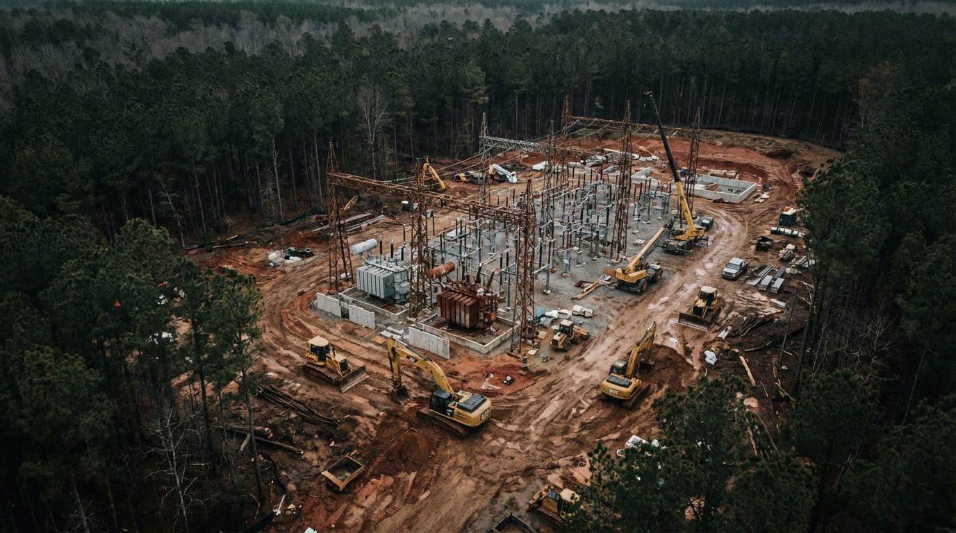 Seven tech giants pledged to build their own power plants - the capital rotation out of software has begun.