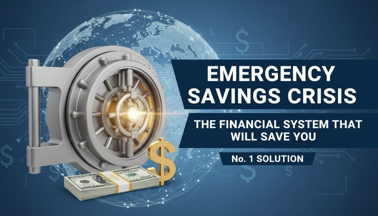 The Emergency Savings Crisis And The Financial System That Will Save You