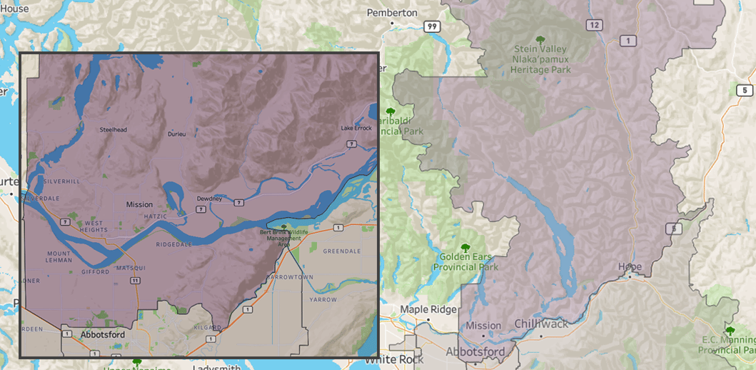 My riding: Mission – Matsqui – Fraser Canyon