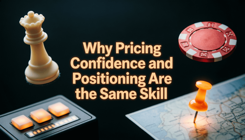 Why Pricing Confidence and Positioning Are the Same Skill
