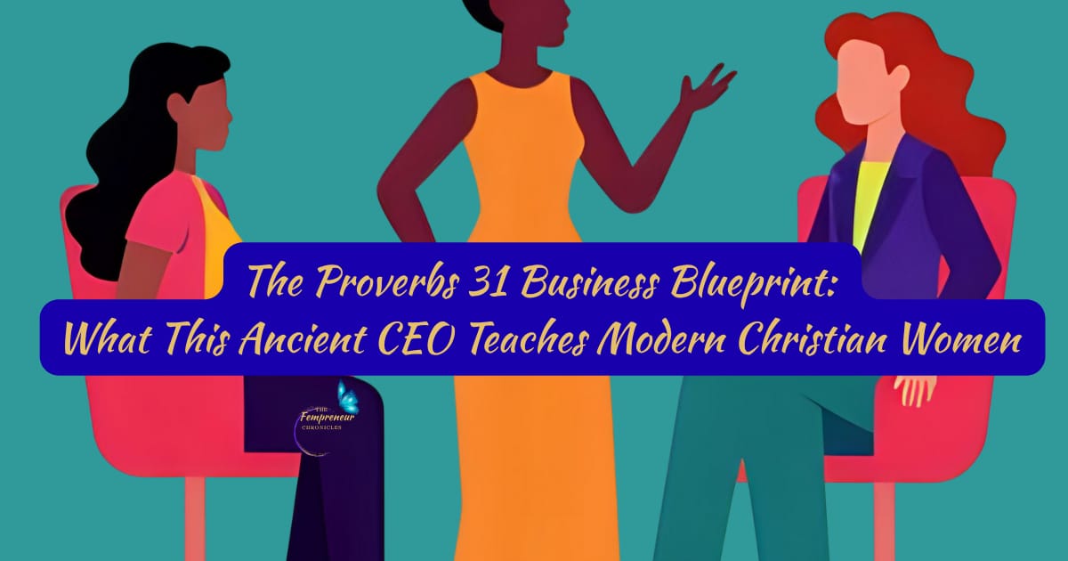 The Proverbs 31 Business Blueprint: What This Ancient CEO Teaches Modern Christian Women