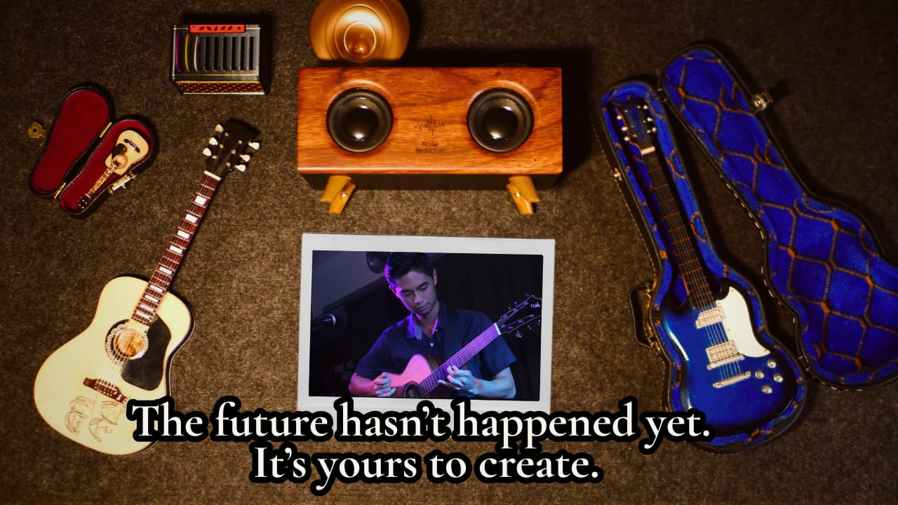 I’m okay with being a failed musician.  