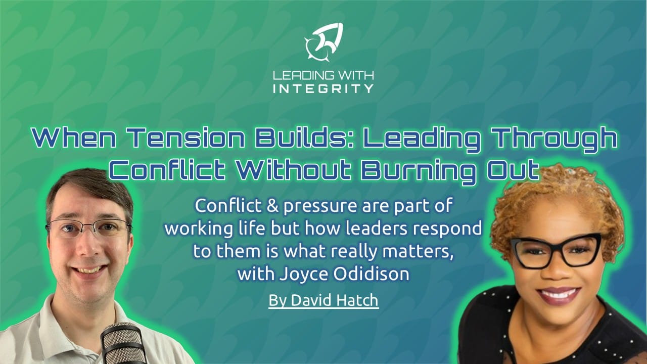 When Tension Builds: Leading Through Conflict Without Burning Out
