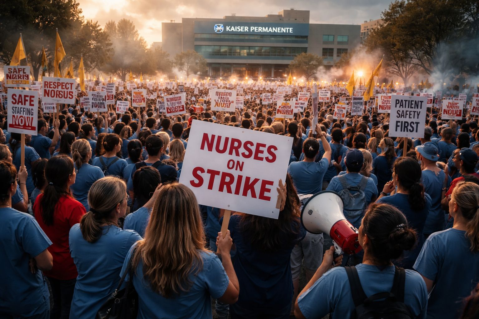 A mega-strike talk is back — and nurses are exhausted