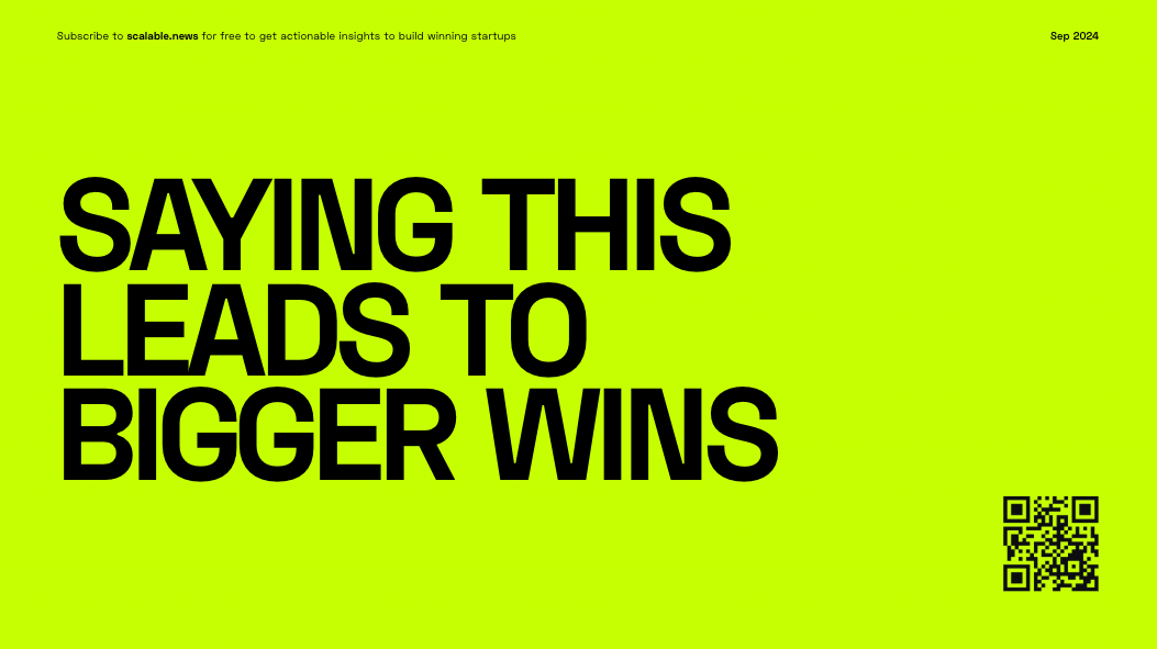 📣 Saying This Leads to Bigger Wins