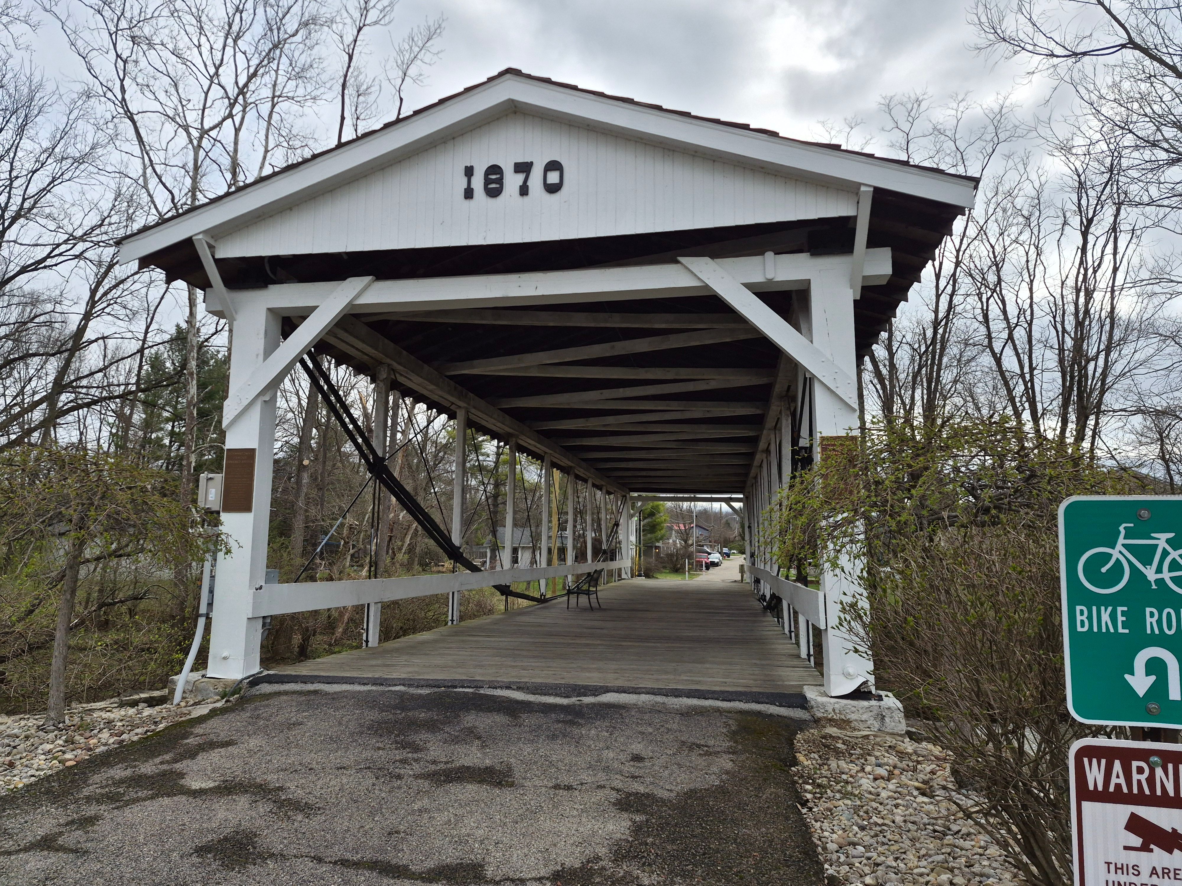 Covered Bridge Construction To Restore Historic Status