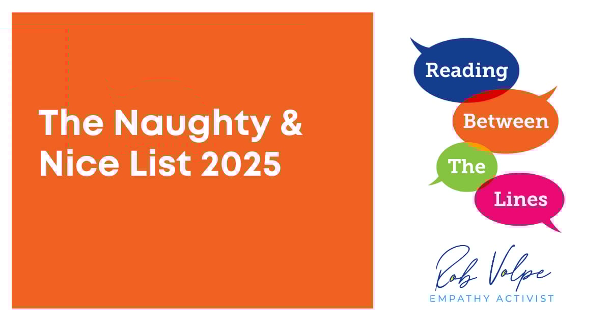 A Naughty & Nice List Through an Empathy Lens