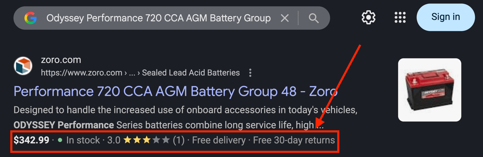 Structured Data for Agentic Commerce