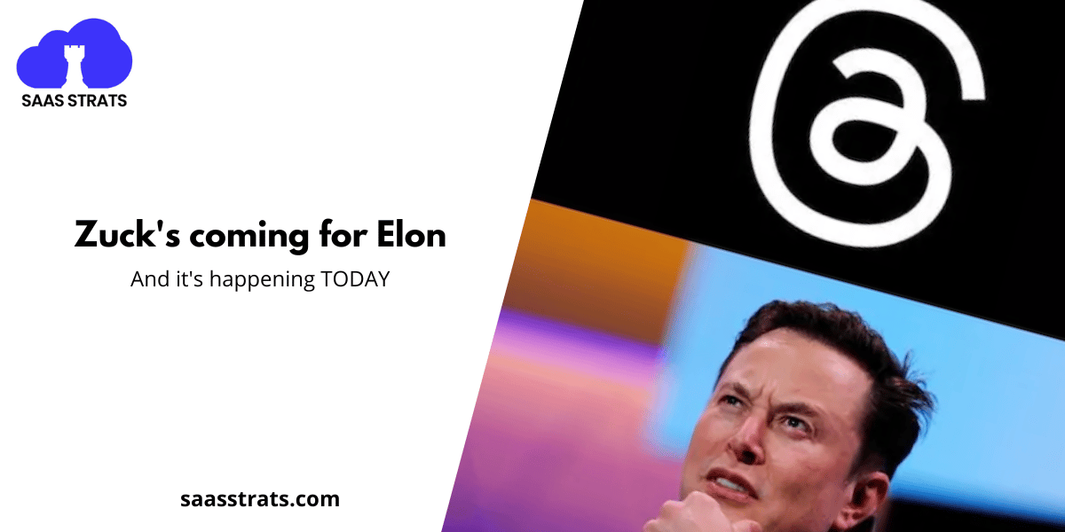 🐦 Zuck's coming for Elon