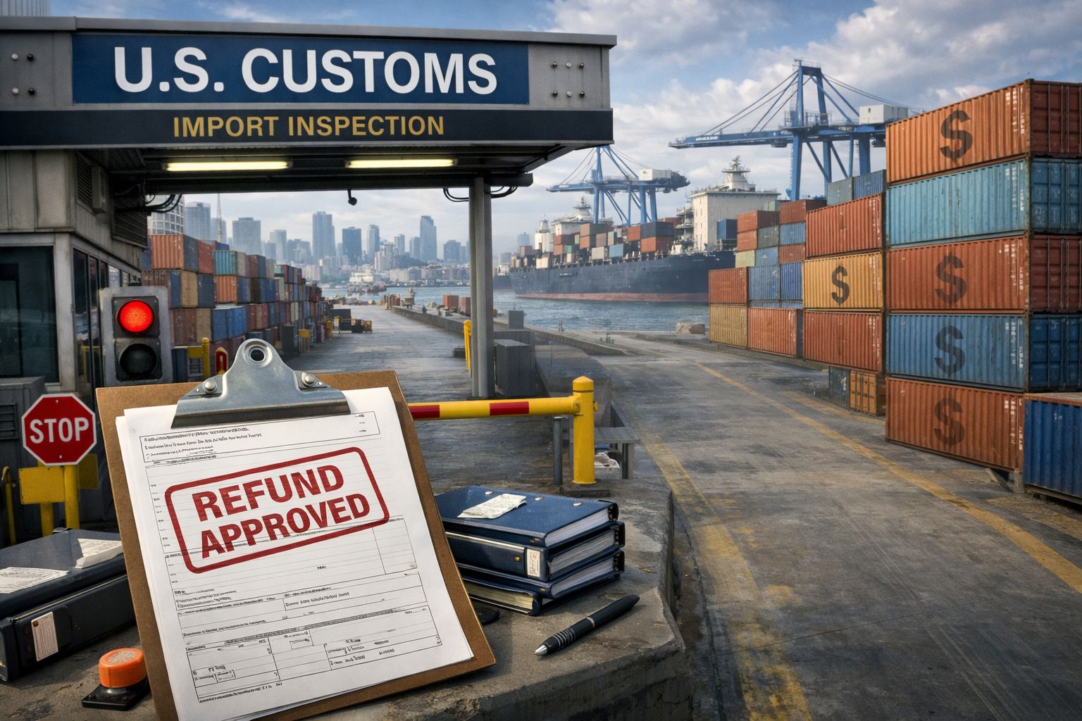 Dow Crashes 800 Points. Judge Orders Tariff Refund Payments