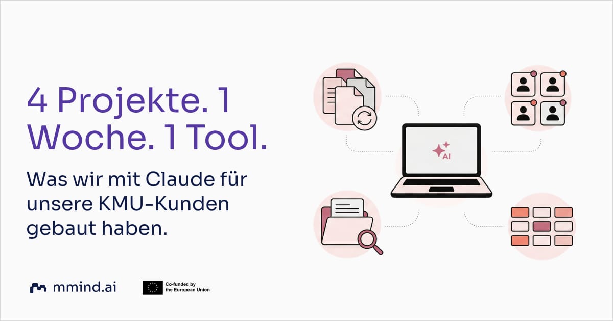 4 Projekte. 1 Woche. 1 Tool.