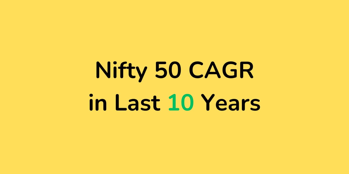Nifty 50 CAGR 10 Years