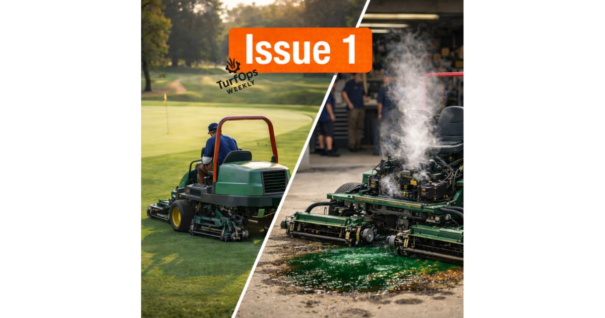 TurfOps Weekly | Issue #001