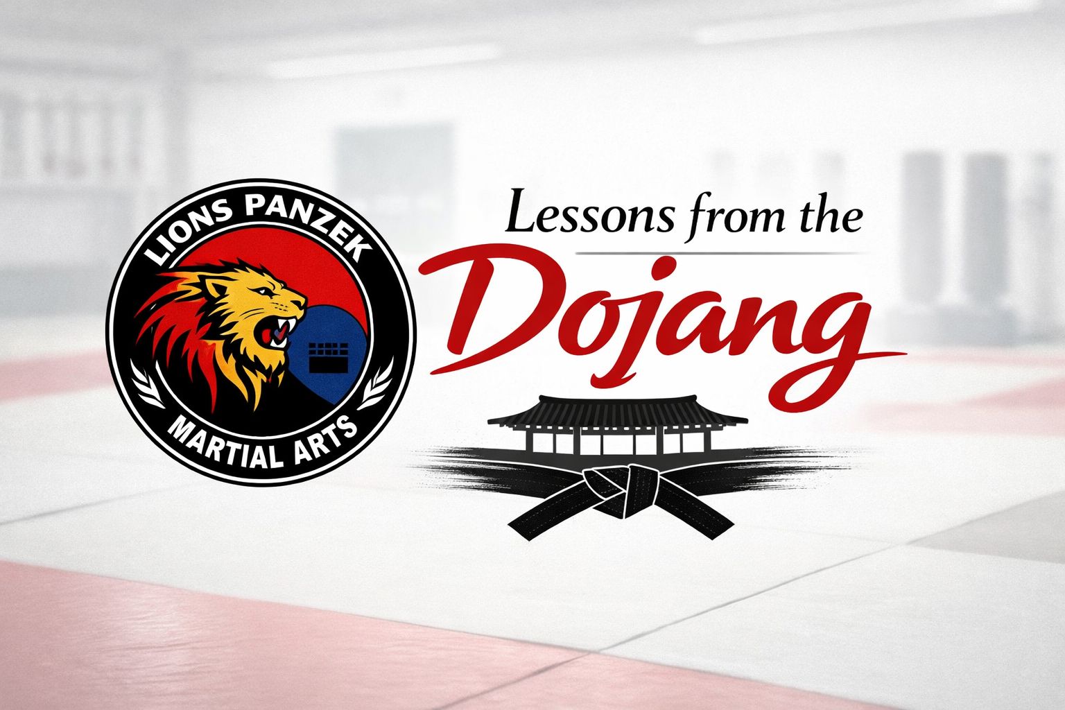 Lessons from the Dojang