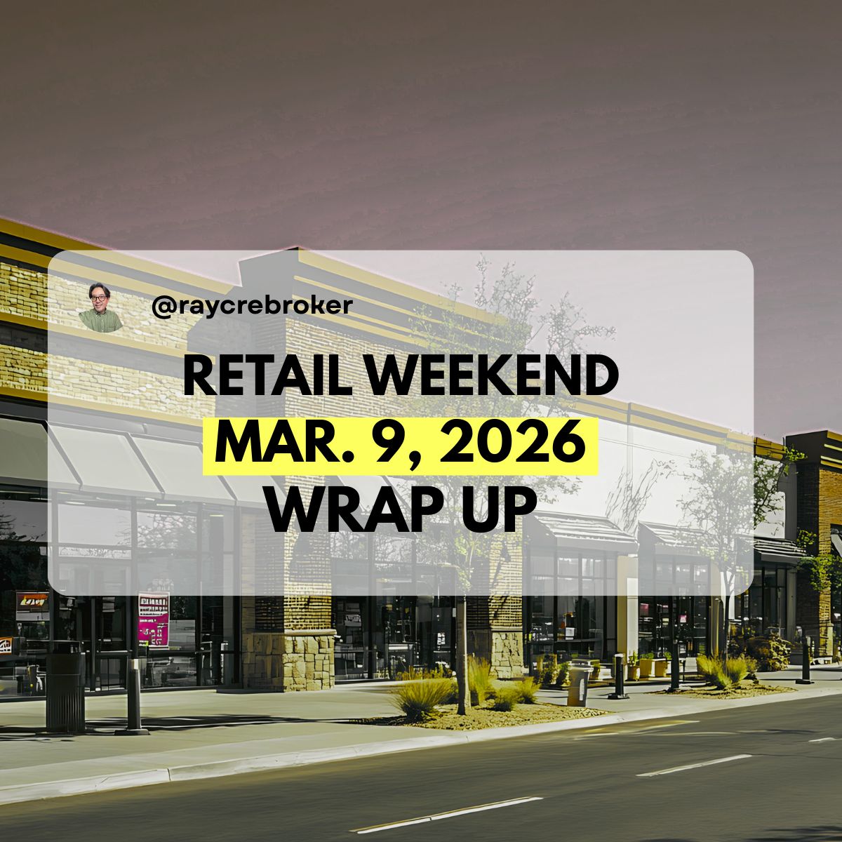 Retail Weekend Wrap-Up