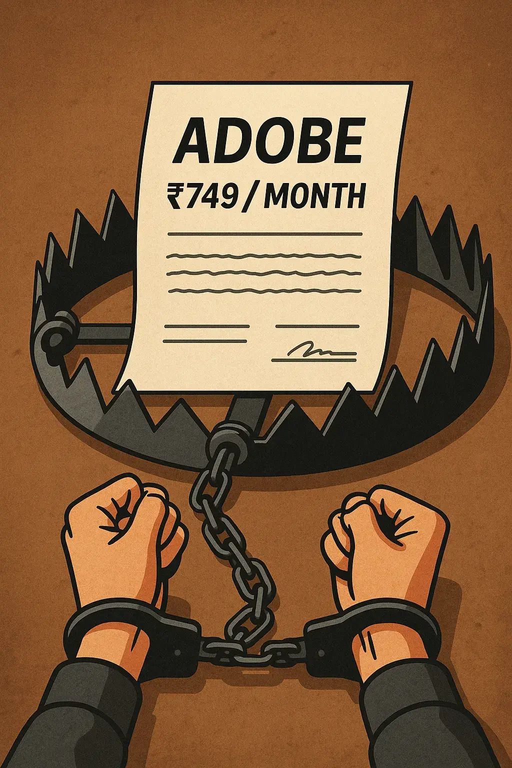 The Adobe ₹749 Trap: Why Creators Should Be Wary of “Monthly” Plans That Aren’t