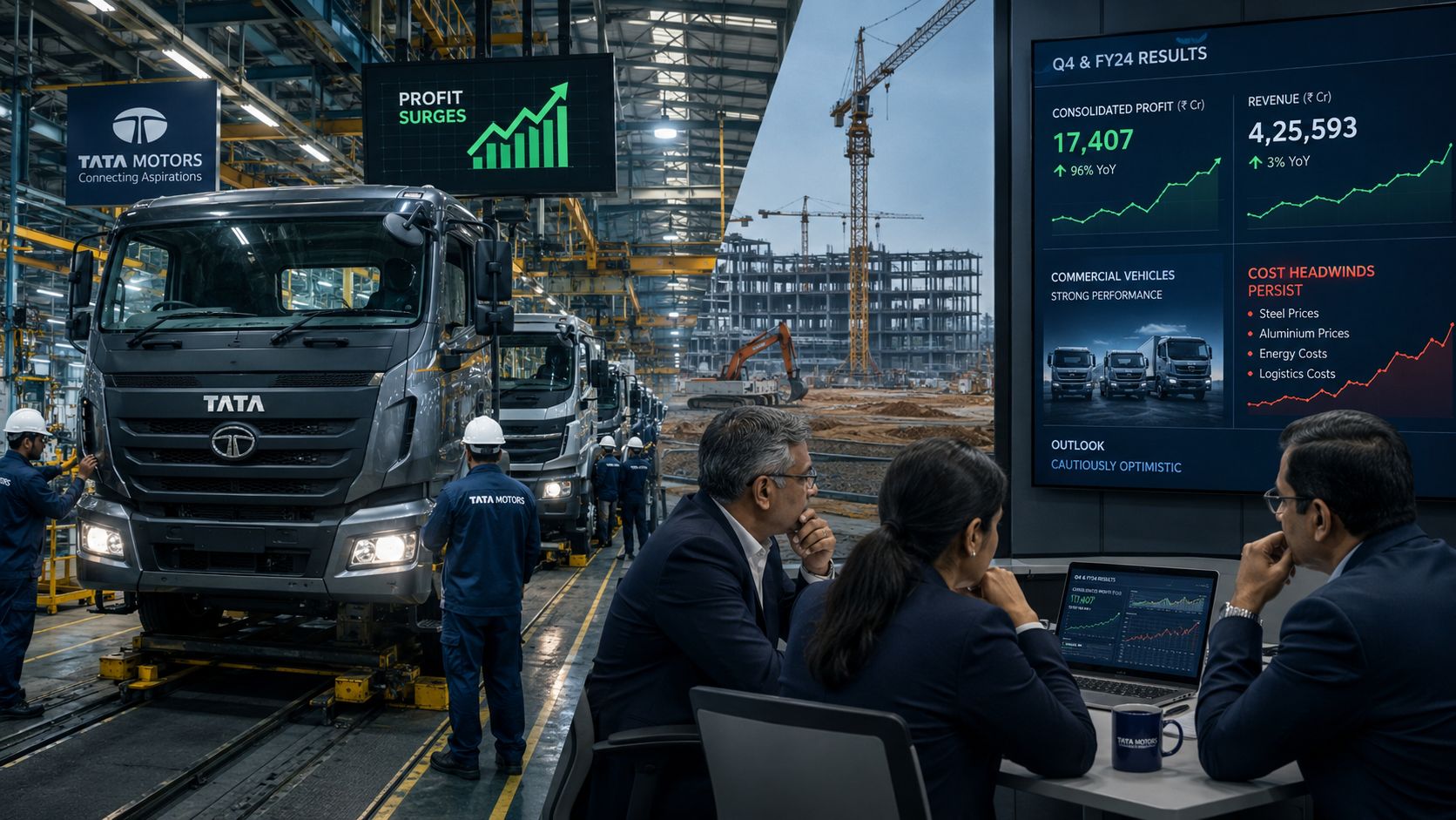 Tata Motors Roars, Airtel Rings, Cipla Slips!