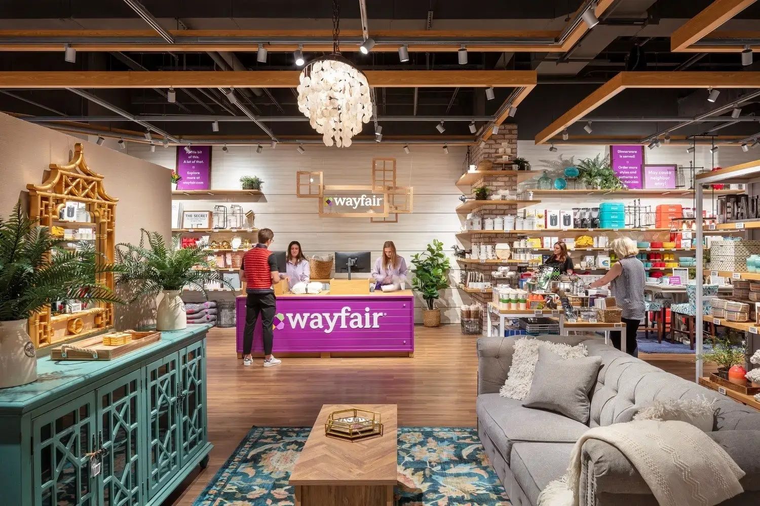 Wayfair just opened a store the size of a Walmart. On purpose.