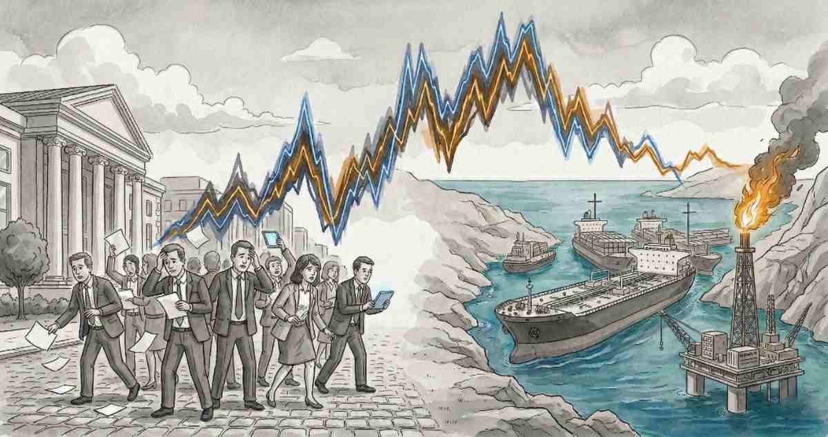 WALL STREET SHAKEN AS HORMUZ MARITIME TRANSIT HALT SPIKES CRUDE PRICES