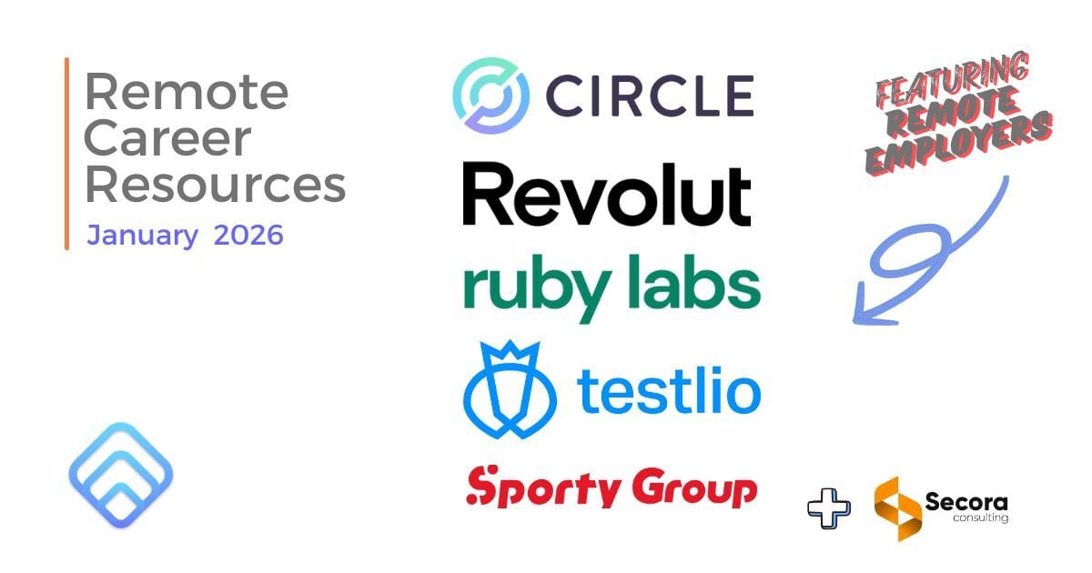 Grow Remote - Career Resources Newsletter: January 2026