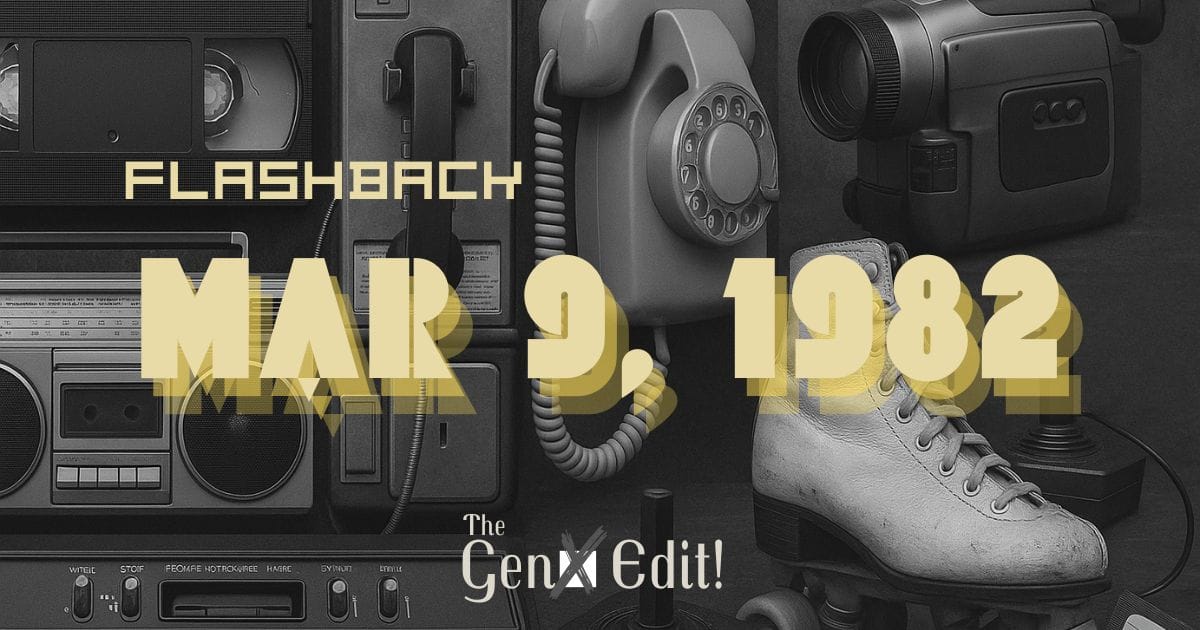 Flashback: March 9, 1982