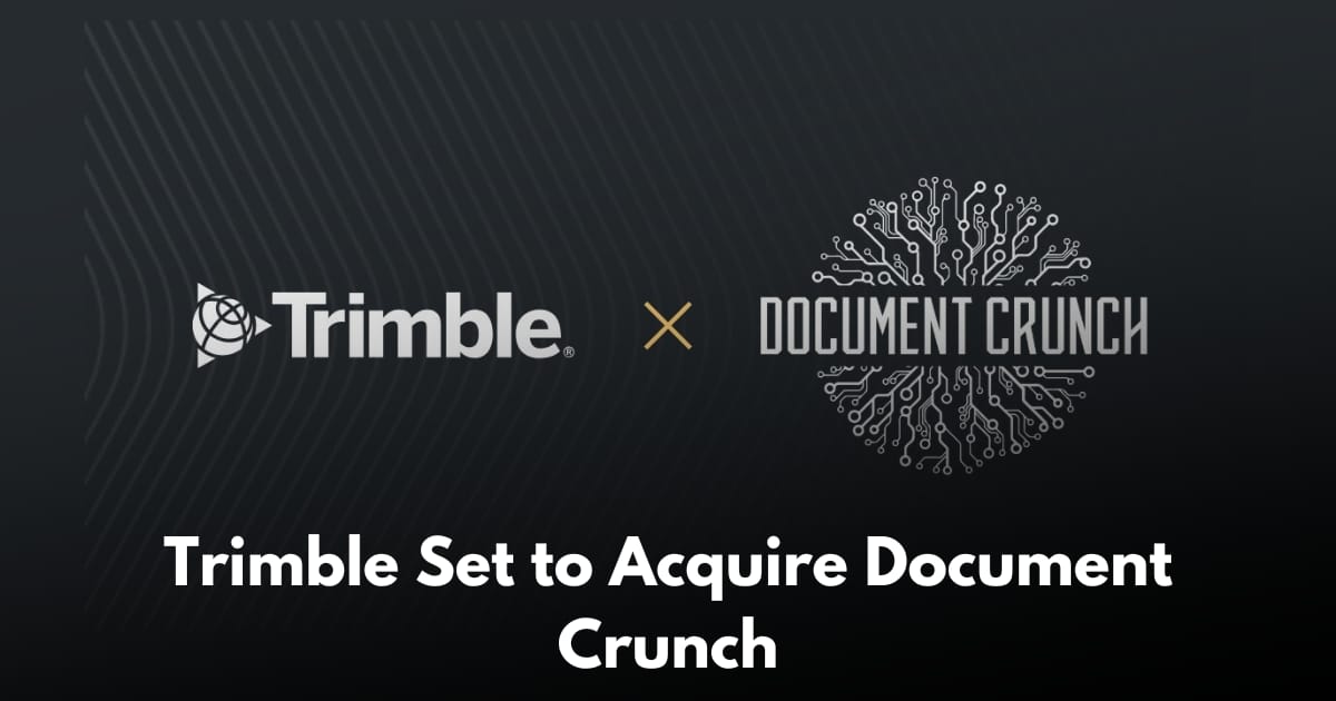 Trimble Signs Agreement to Acquire Document Crunch