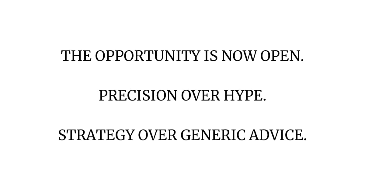 Strategic blueprint: 2026 Q2 market transformation