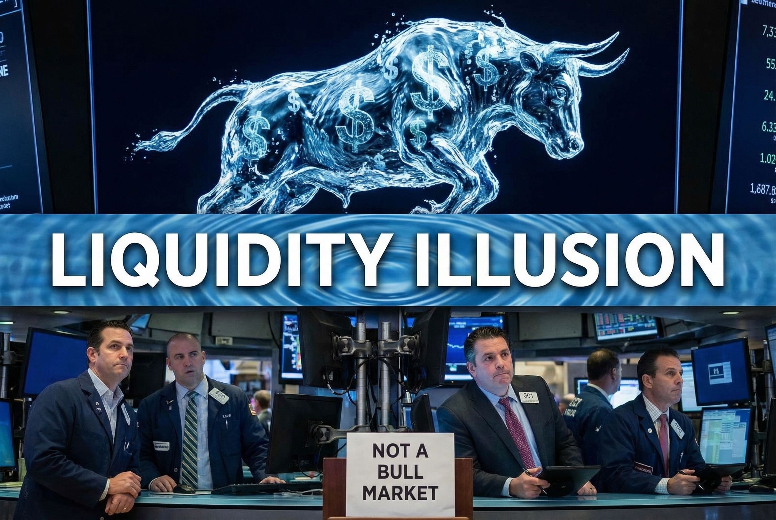 This Is Not a Bull Market — It’s a Liquidity Illusion