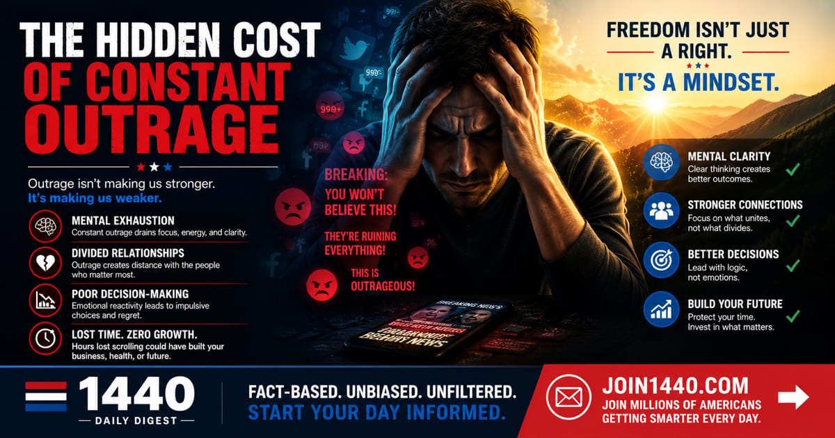 🇺🇸 The Patriot’s Edge: Why Patriotic Americans Are Quietly Rebuilding Their Information Diet