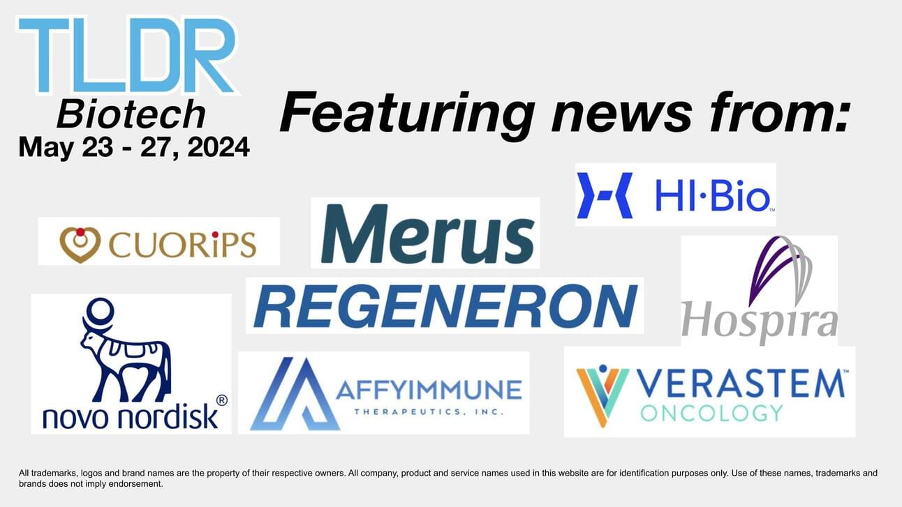 Biotech & Pharma Updates | May 23 - 27, 2024