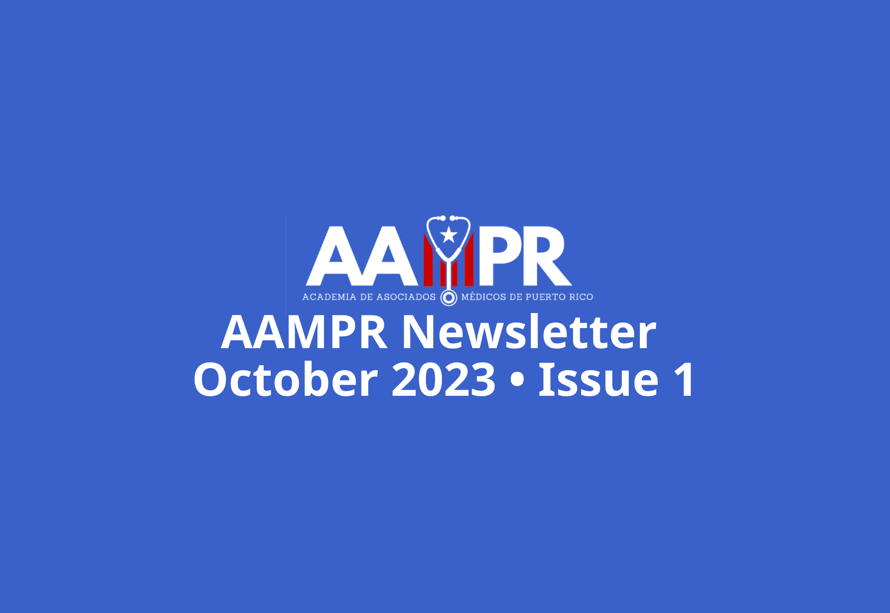 October 2023 · Issue No. 1