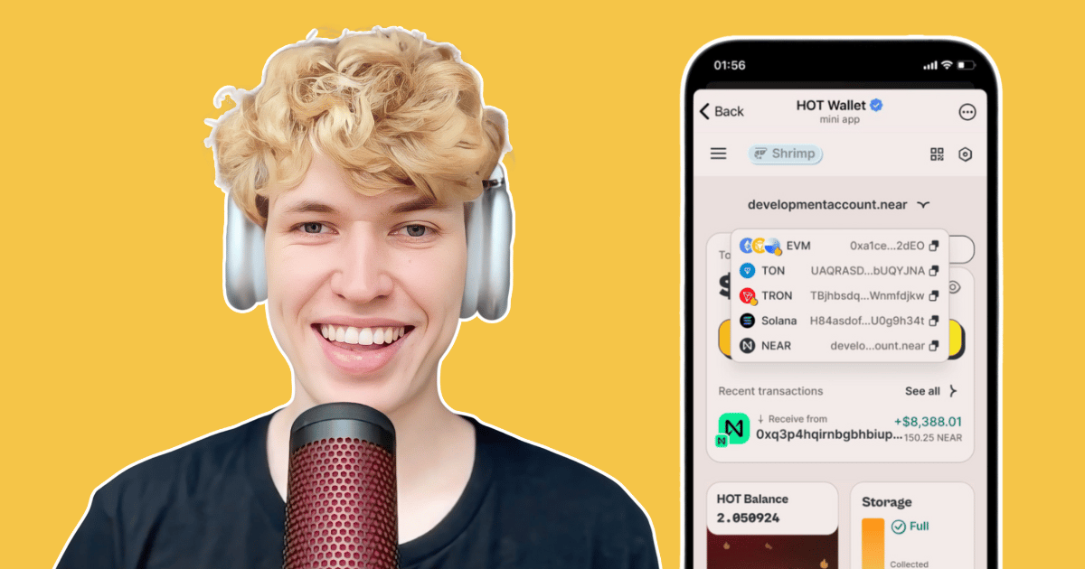How HOT Protocol Scaled To 26 Million Wallets Built on NEAR