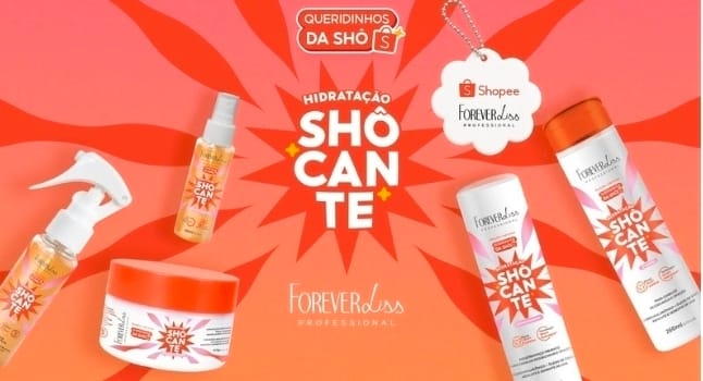 Forever Liss e Shopee reforçam parceria com linha focada em hidratação profunda