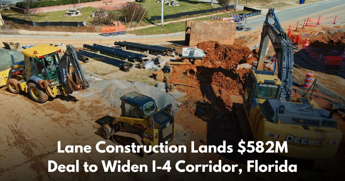 Lane Construction Wins $582M I-4 Design-Build Contract in Osceola County