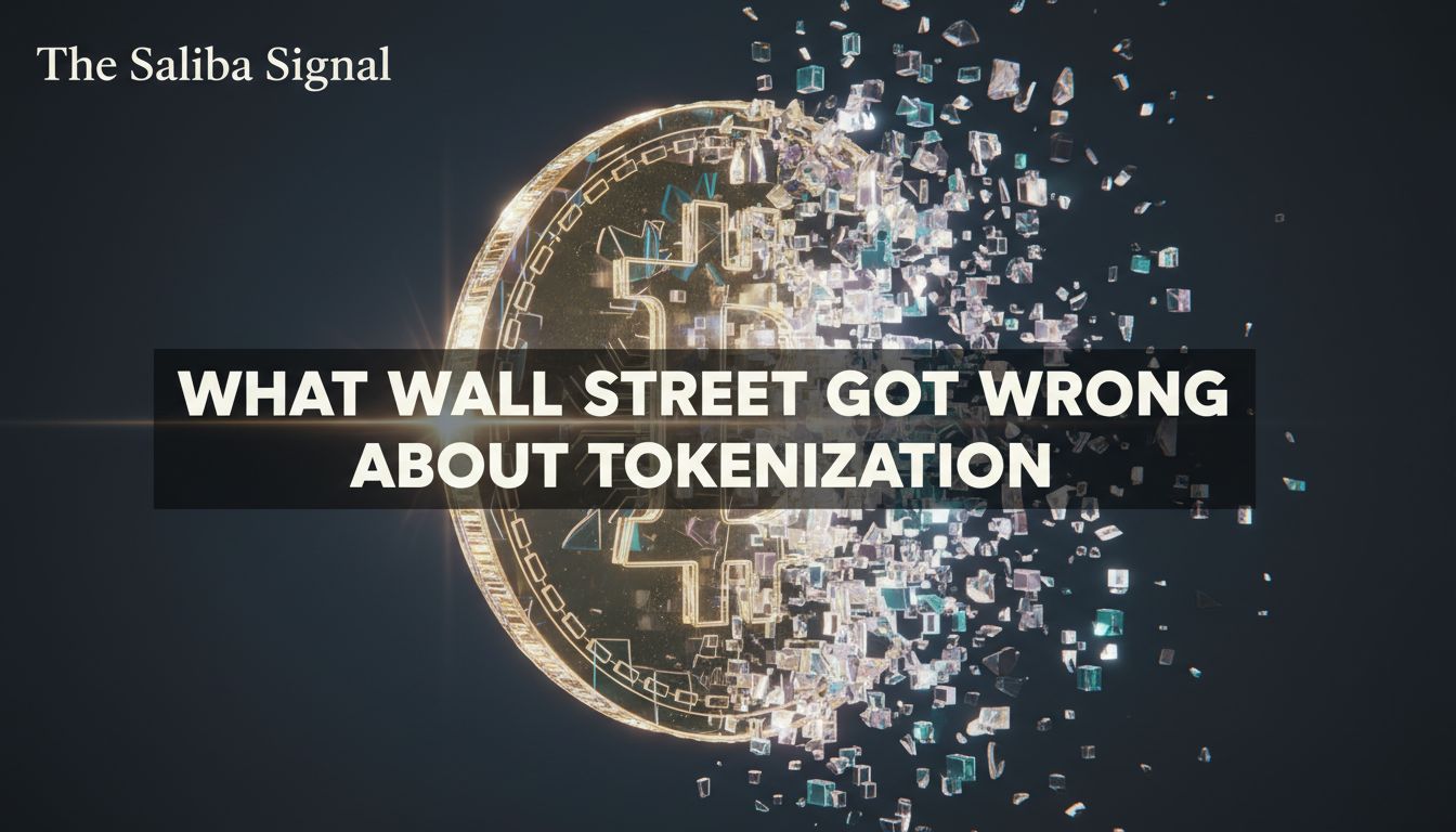What Wall Street Got Wrong About Tokenization (And What They're Quietly Getting Right)