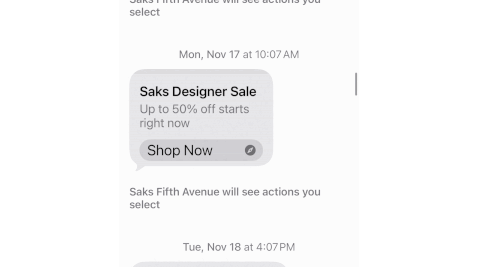 Spotted: 5 Brands using RCS