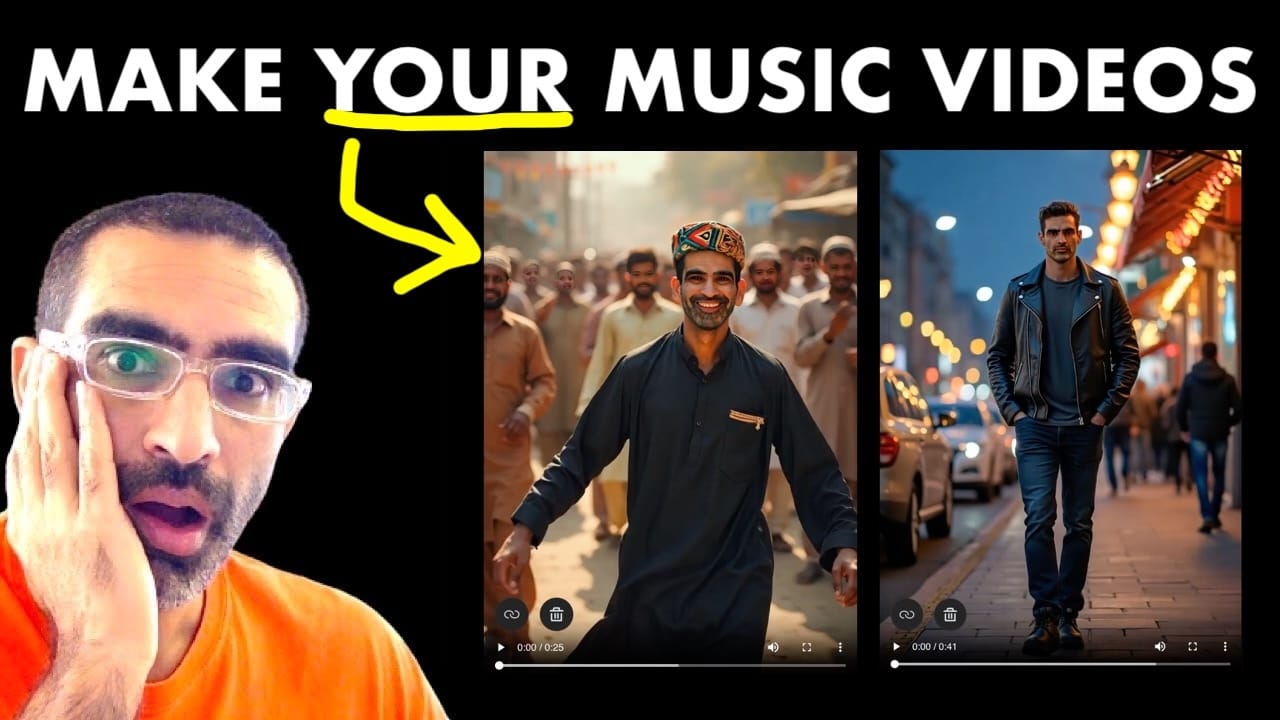 how to make make music videos (with you in it)