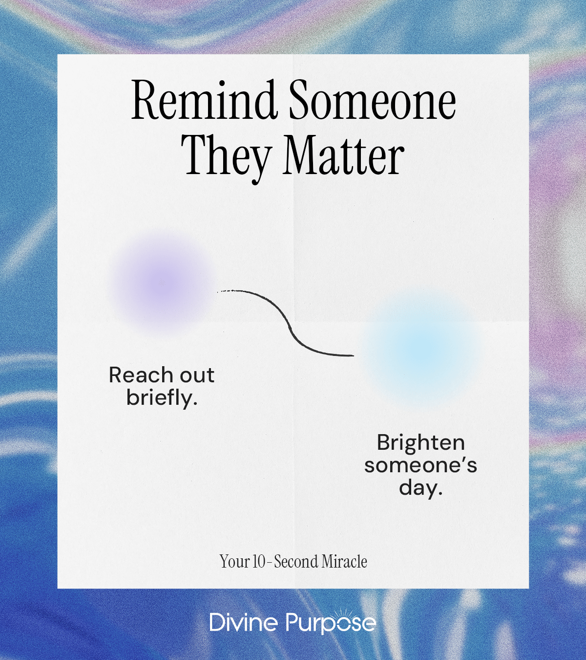 Being the One Who Tries