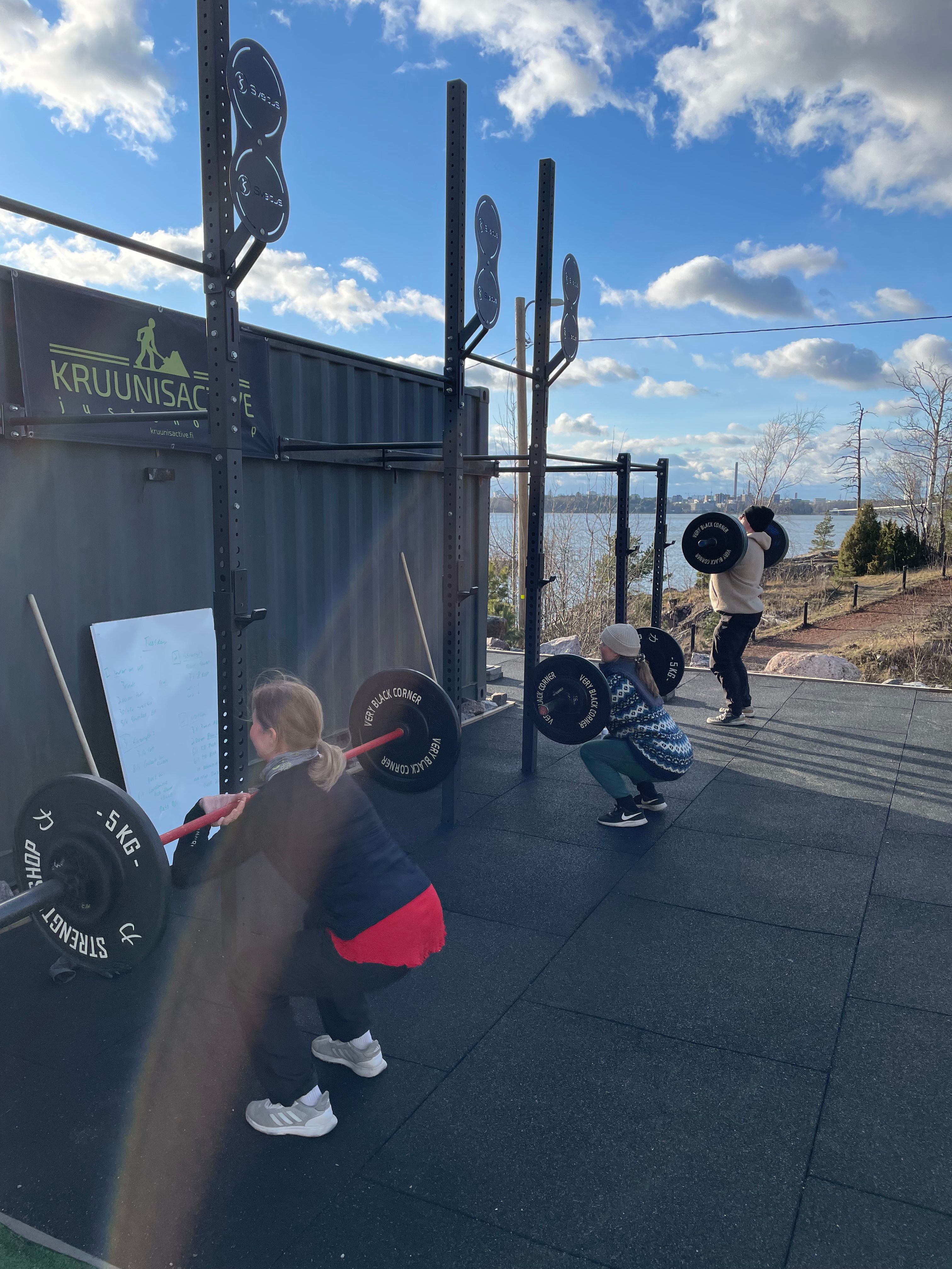 Staying consistent, making friends.