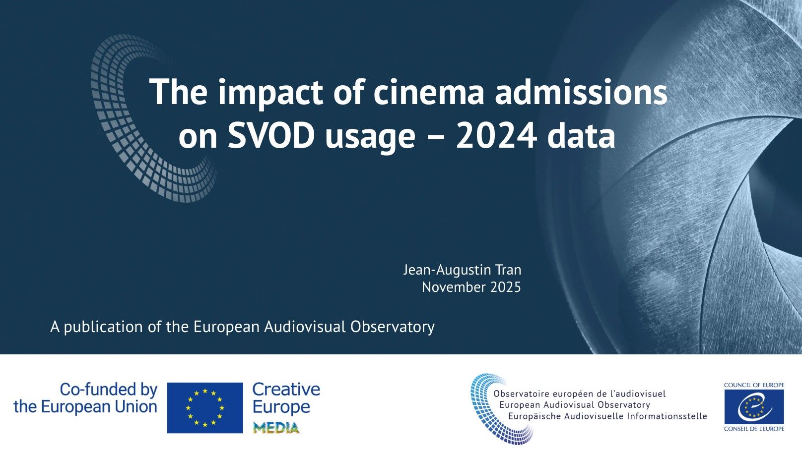 Les films originaux en streaming en Europe : 8% des titres, 23% du temps de visionnage en 2024.