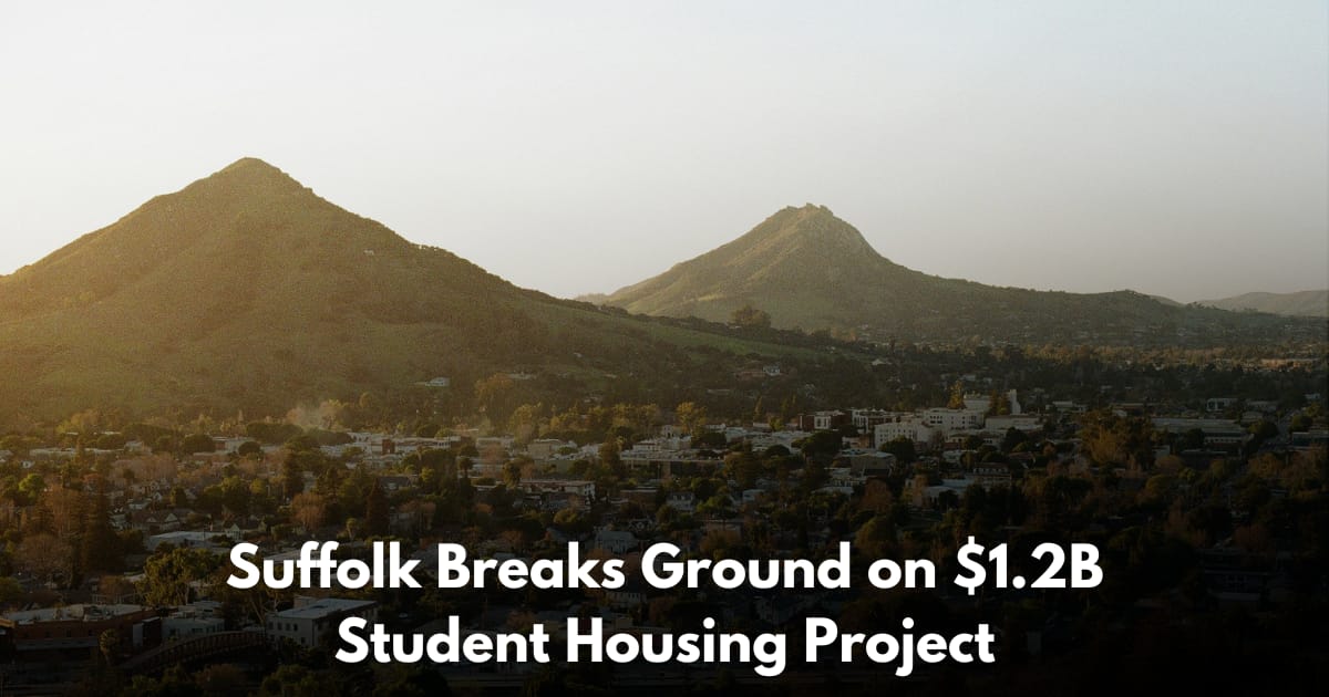 Suffolk Construction Tapped as CM for Cal Poly's $1.2B Student Housing Expansion