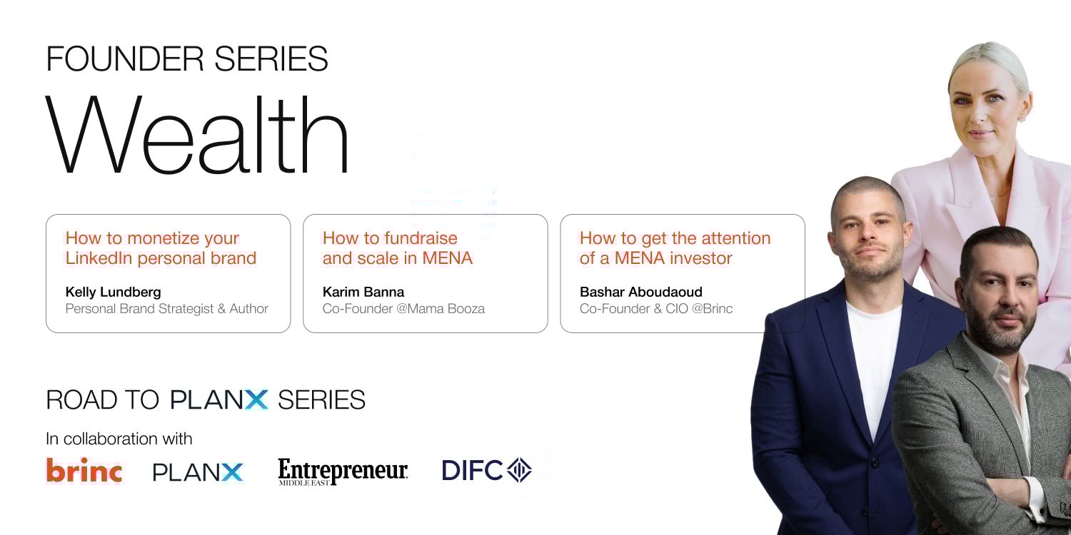 Brinc's first PlanX founder session is almost full. RSVP now.