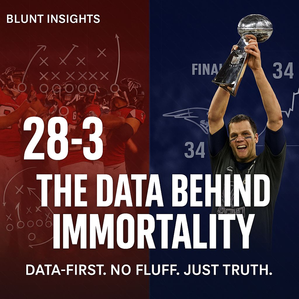 28-3: The Greatest Comeback in NFL & Super Bowl History—Broken Down by the Numbers