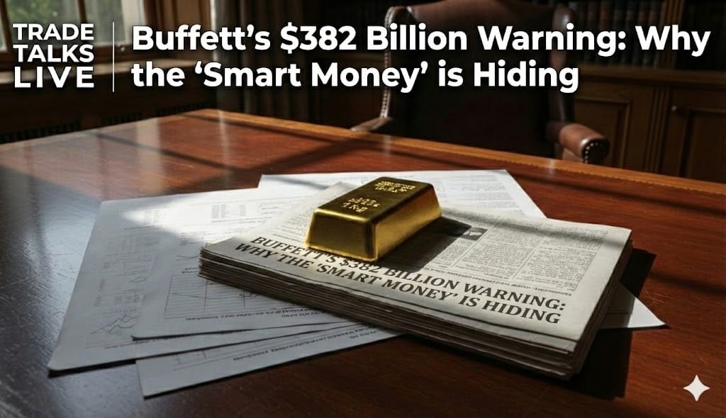 🥃📈 The $382 Billion Red Flag: Why the "Oracle" is Bracing for Impact