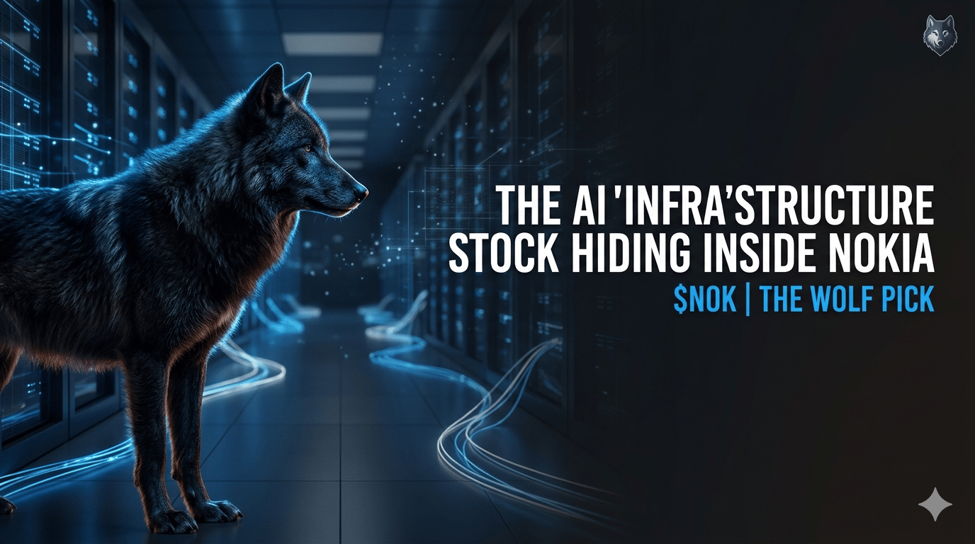 🐺 Wolf Pick: The AI Infrastructure Stock Hiding Inside Nokia