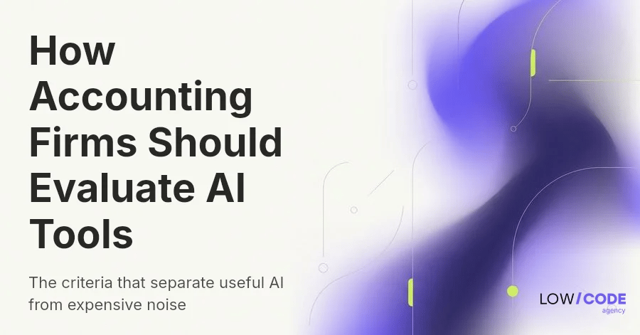 How Accounting Firms Should Evaluate AI Tools