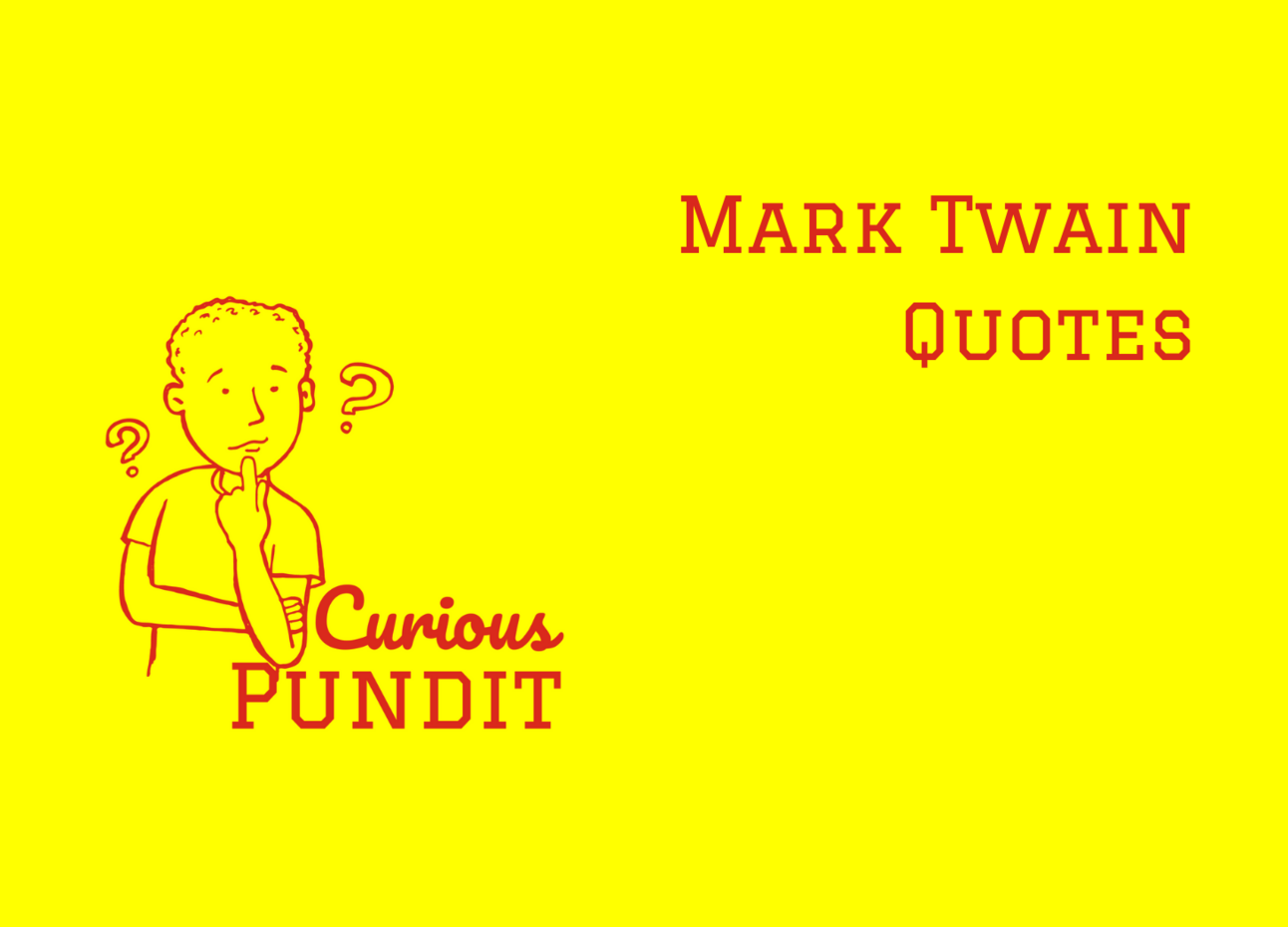Mark Twain Quotes