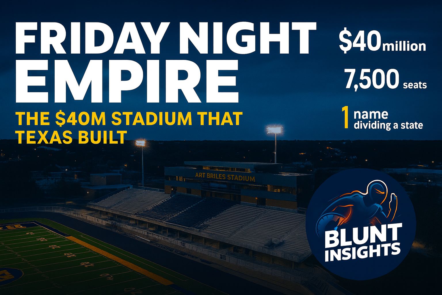 The $40 Million High School Stadium That Says Everything About Texas Football