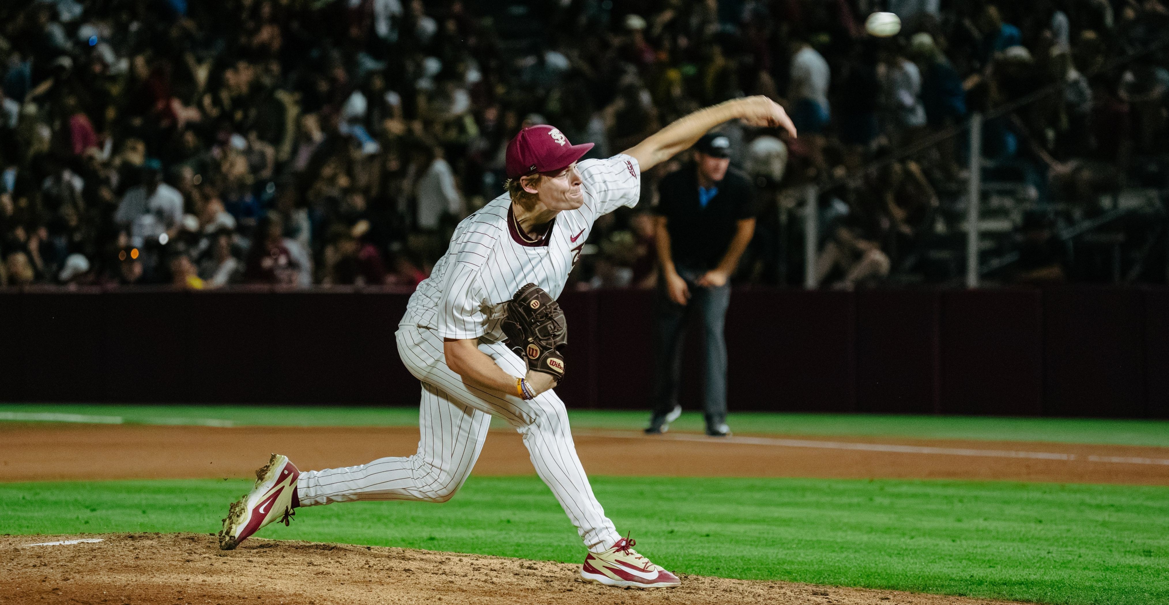 Mendes tosses 5.1 no-hit innings, Knier lights out in relief as FSU opens series with win