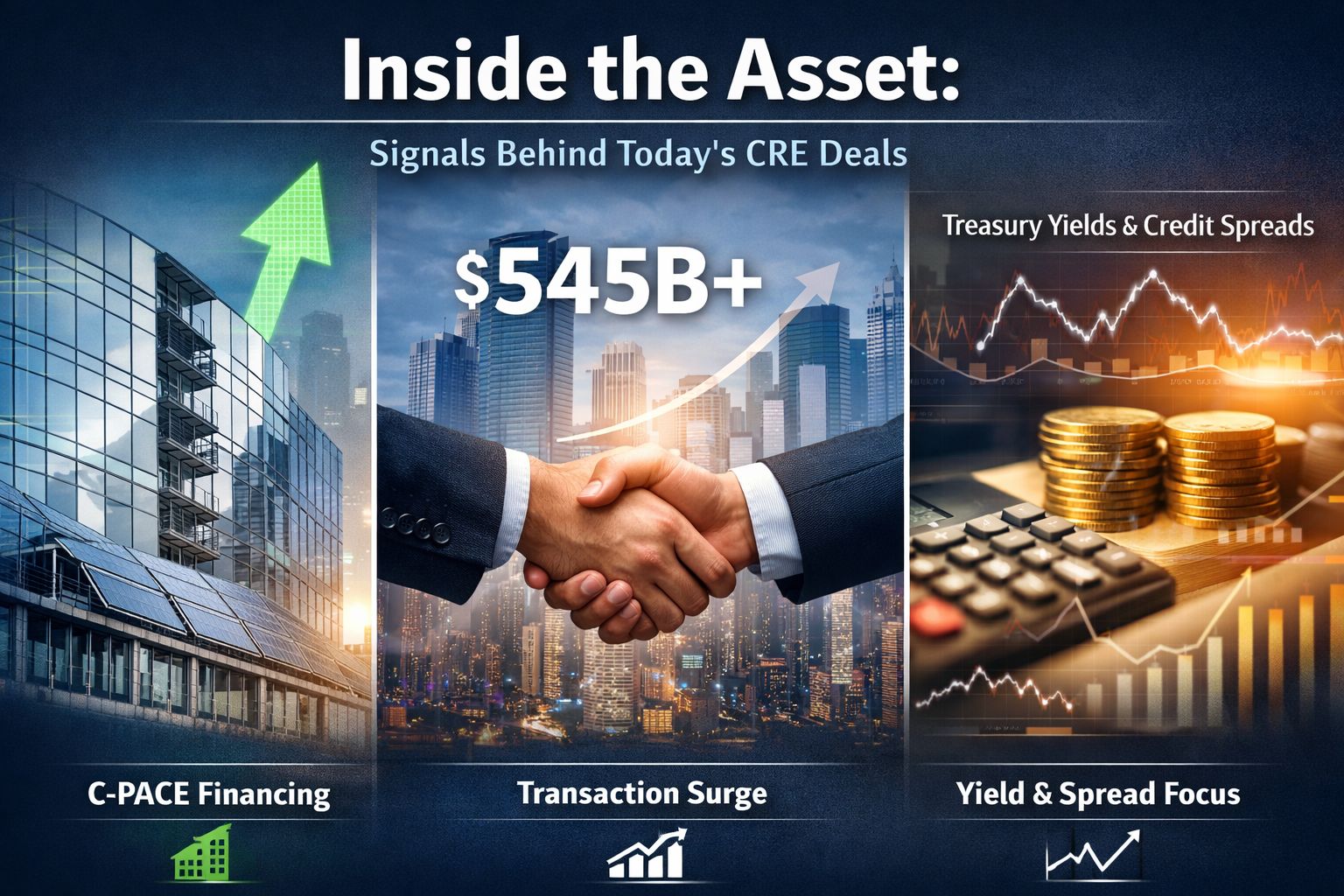 Inside the Asset: Three Signals Shaping How CRE Deals Are Clearing